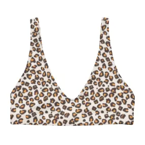 BELLA ECO PADDED BIKINI TOP | LEOPARDA