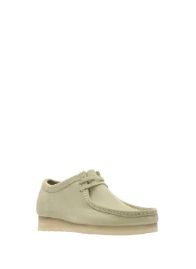 CLARKS  Wallabee suede shoes - Beige