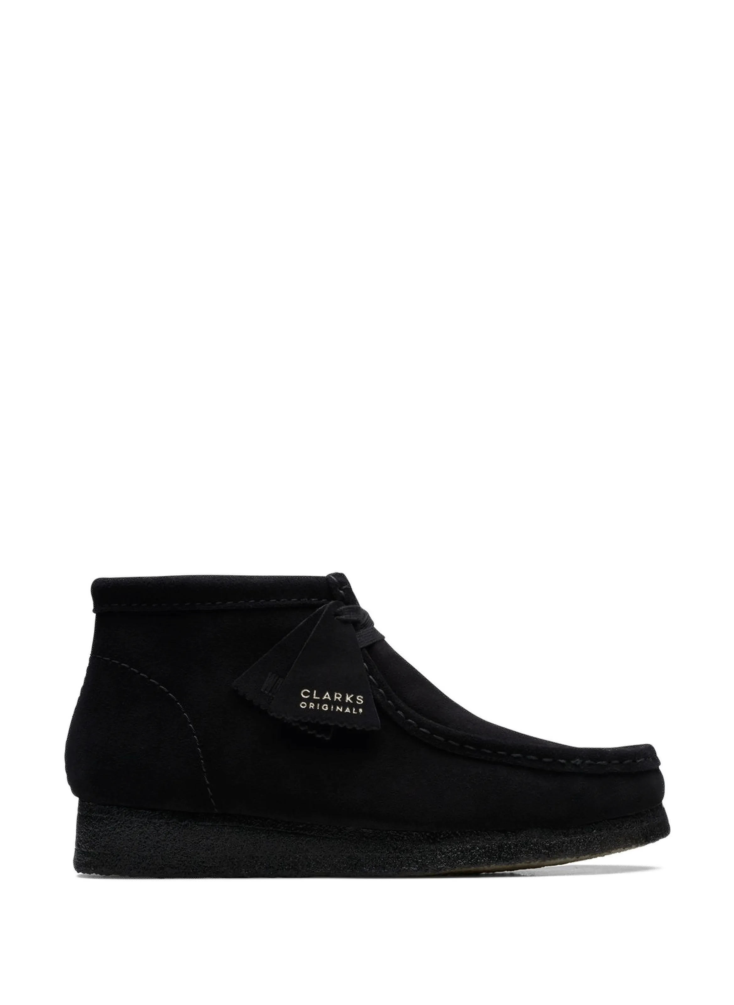 CLARKS  Wallabee suede shoes - Black