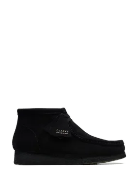 CLARKS  Wallabee suede shoes - Black