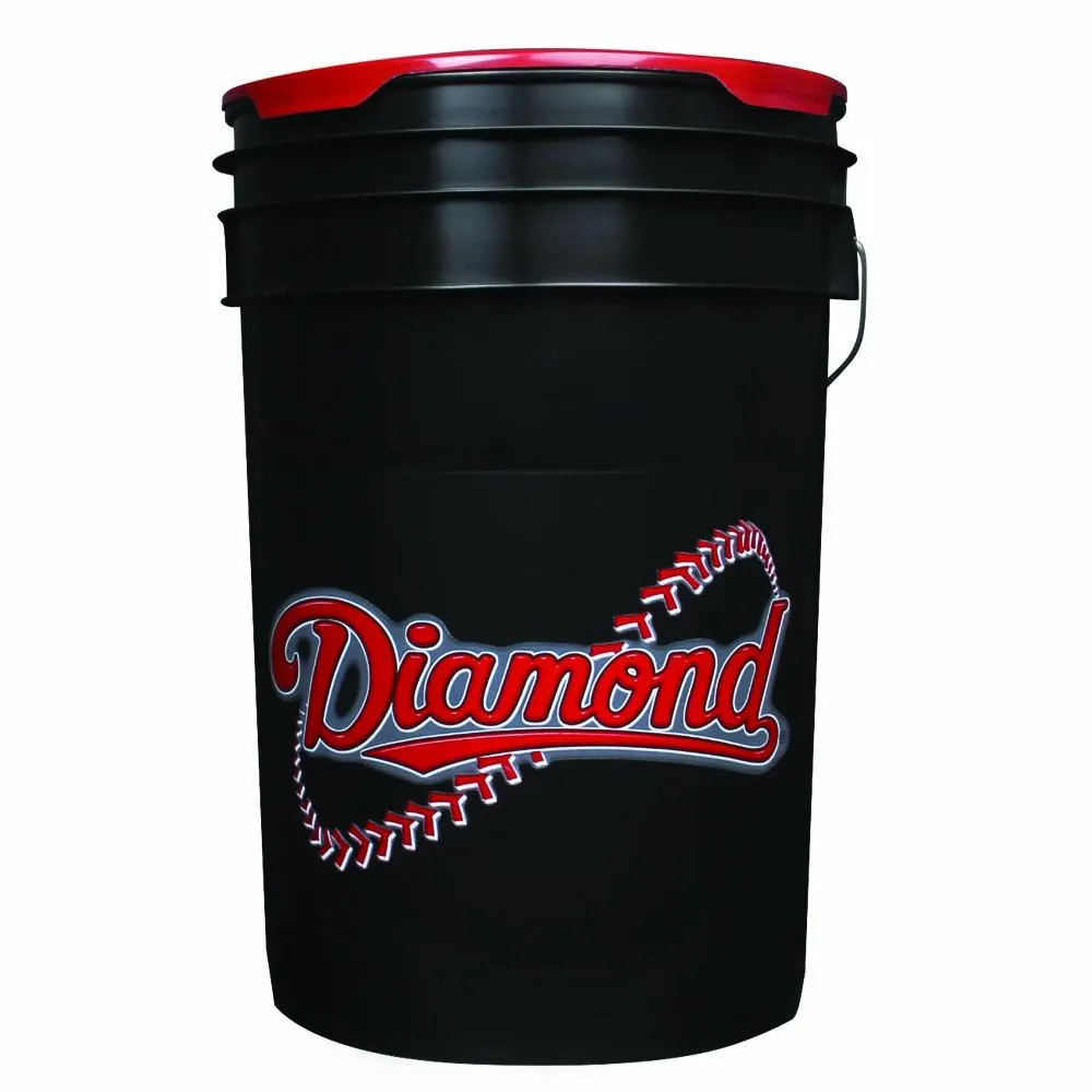 Diamond 6 Gallon Ball Bucket with Padded Lid: BKT