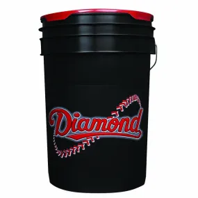 Diamond 6 Gallon Ball Bucket with Padded Lid: BKT