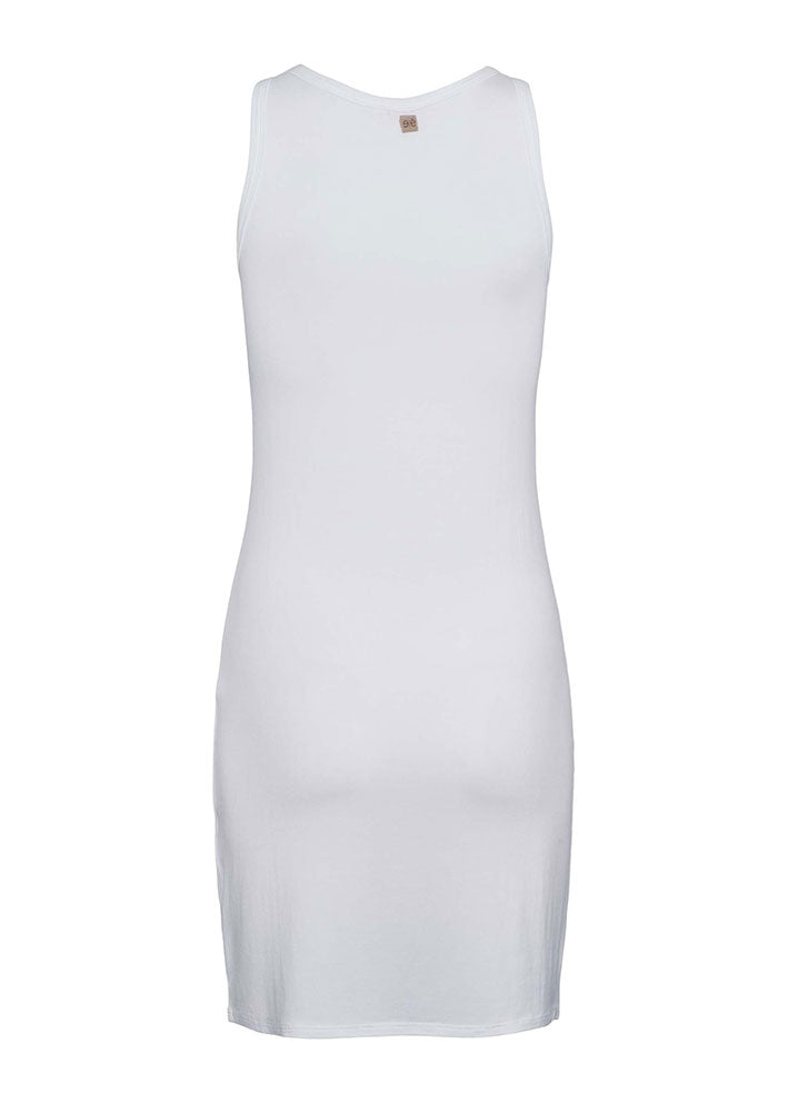 Esmé Studios Penelope Slim Fit Tank Dress - Kjole - White