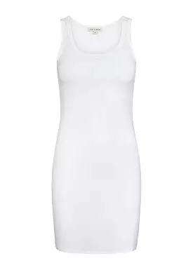 Esmé Studios Penelope Slim Fit Tank Dress - Kjole - White