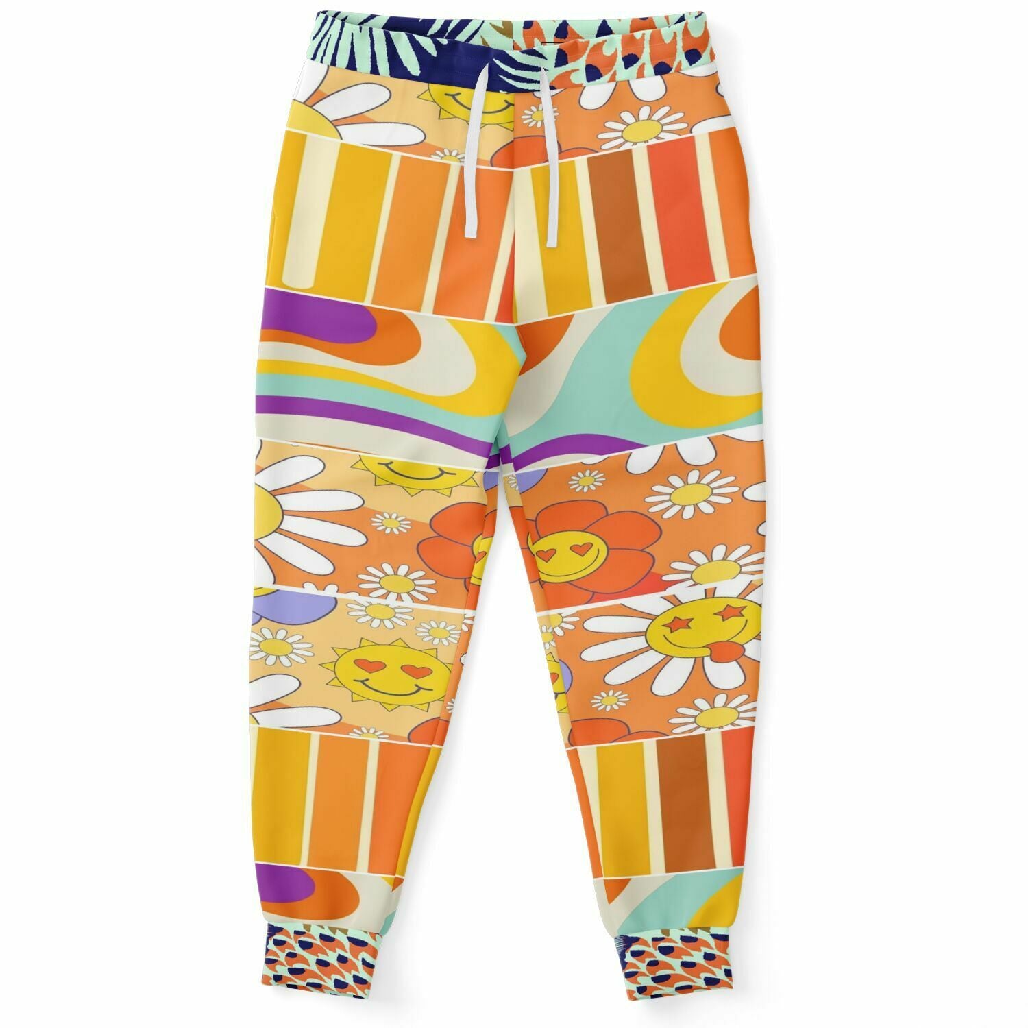 Happy Valley Retro Floral Eco-Poly Joggers