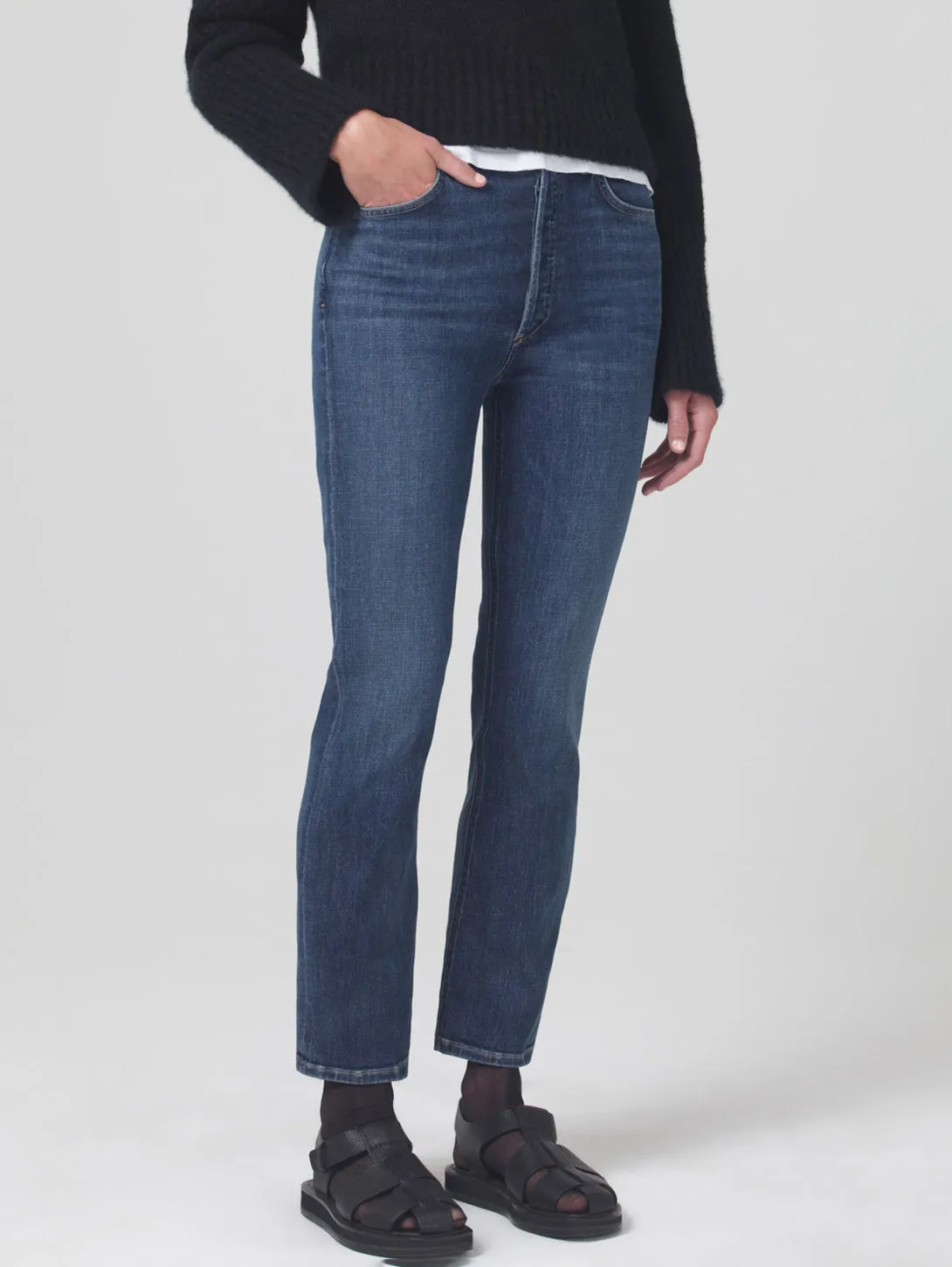 Jolene High Rise Slim Jean - Undercurrent