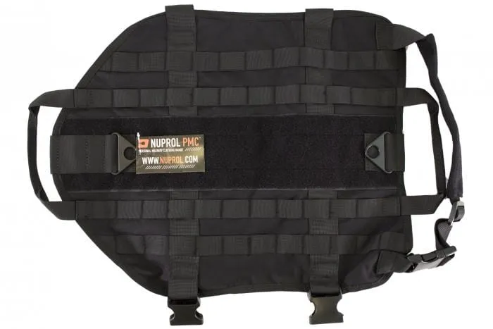 Nuprol Tactical Dog Vest - Large - Black