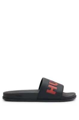 Slides with logo strap