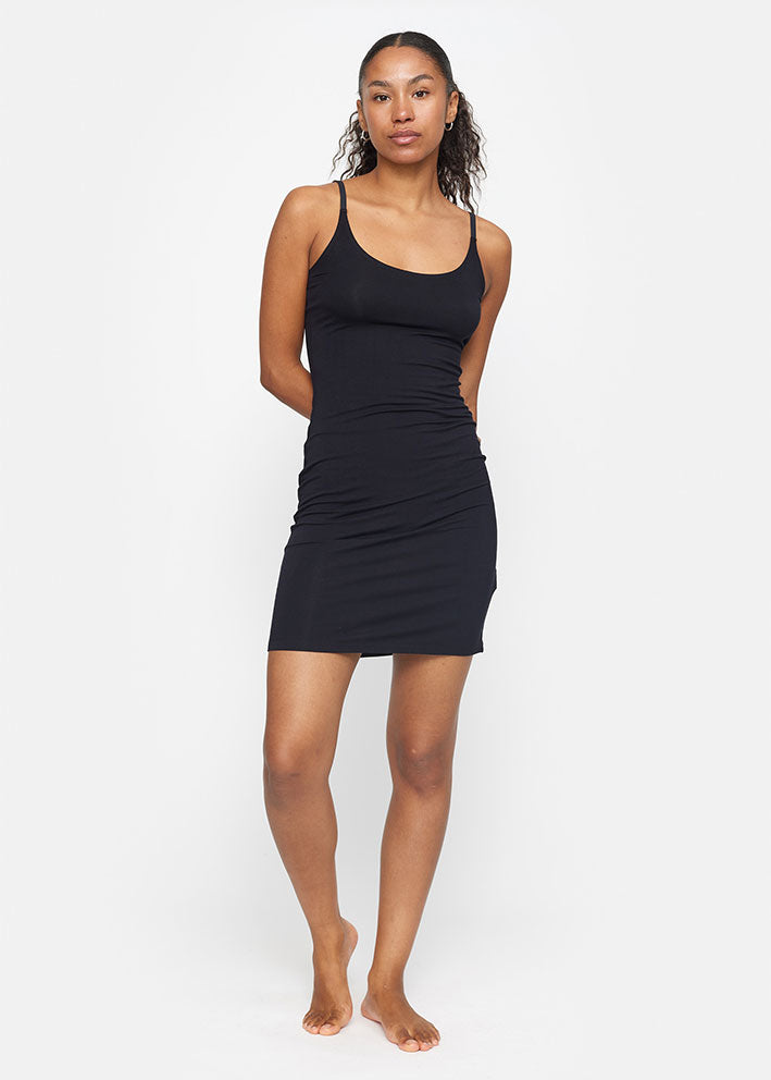 Soft Rebels Linsey Strap Dress - Underkjole - Black