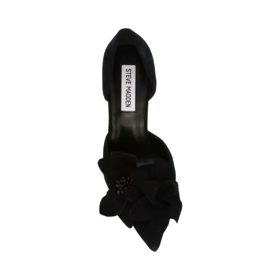 Steve Madden Florentina Black Suede Shoes