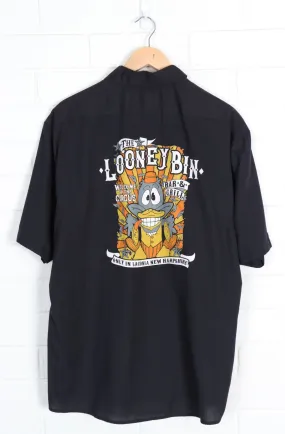 Vintage DICKIES The Looney Bin Bar & Grill Circus Short Sleeve Shirt (XXL)